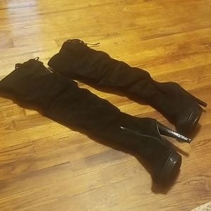 Thigh High Boots Never Worn